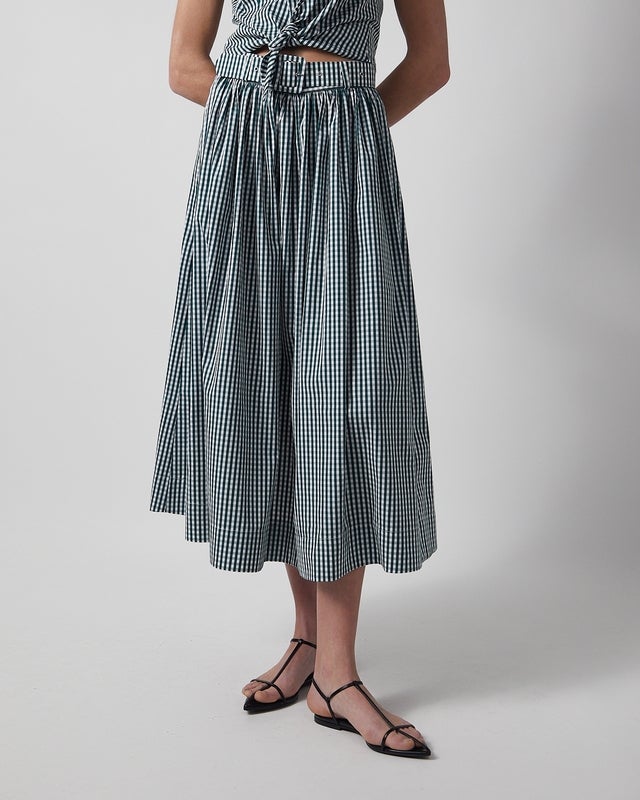 Andiata Skirt Fiia Vit/grön 34