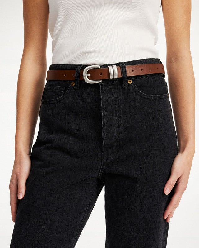 By Malene Birger Belt Zoilo Dark brown ONESIZE