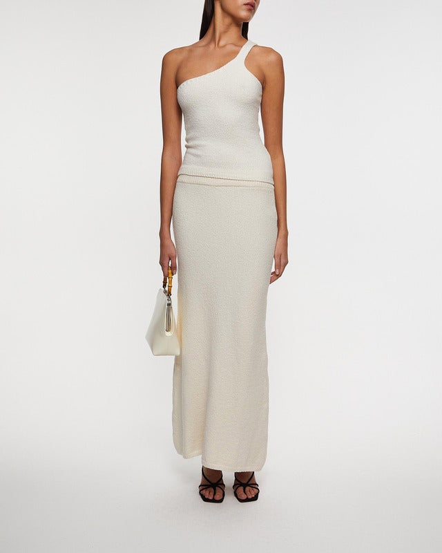 Almada Label  Topp Una One-Shoulder Shell M