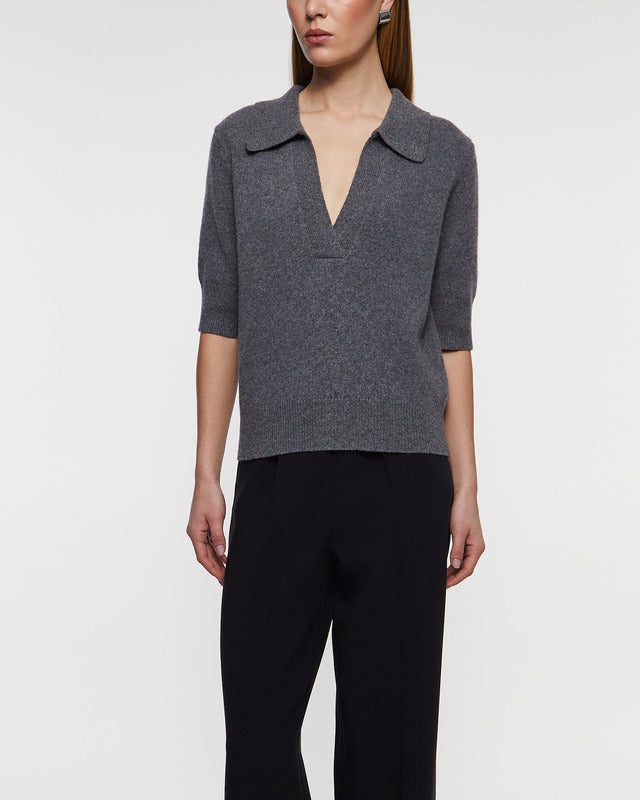 Wakakuu Icons Top Lisabon Wool Cashmere Grey M