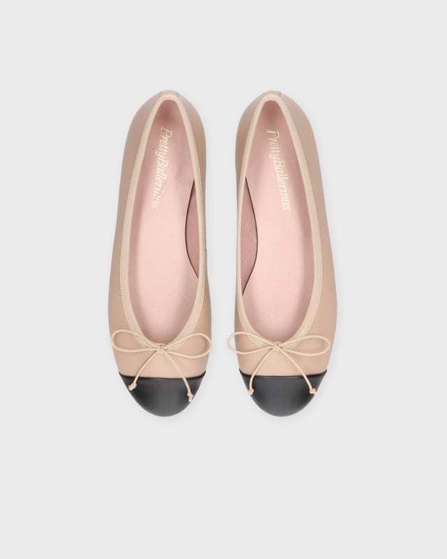 Pretty Ballerinas Ballerina Nicole Beige/svart EUR 38