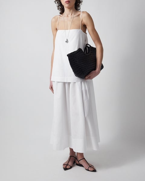 Dress Cotton Strap  White 2