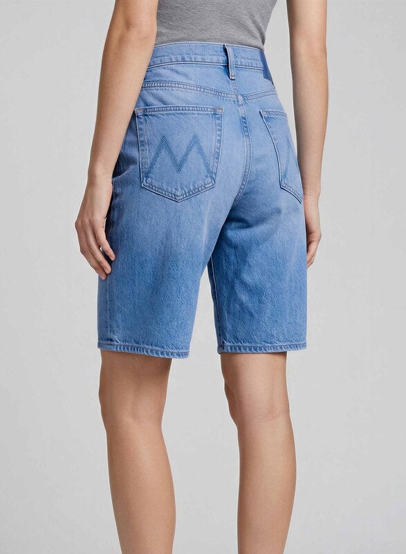 Mother Denim Shorts The Undercover Bermuda  Light blue wash 28