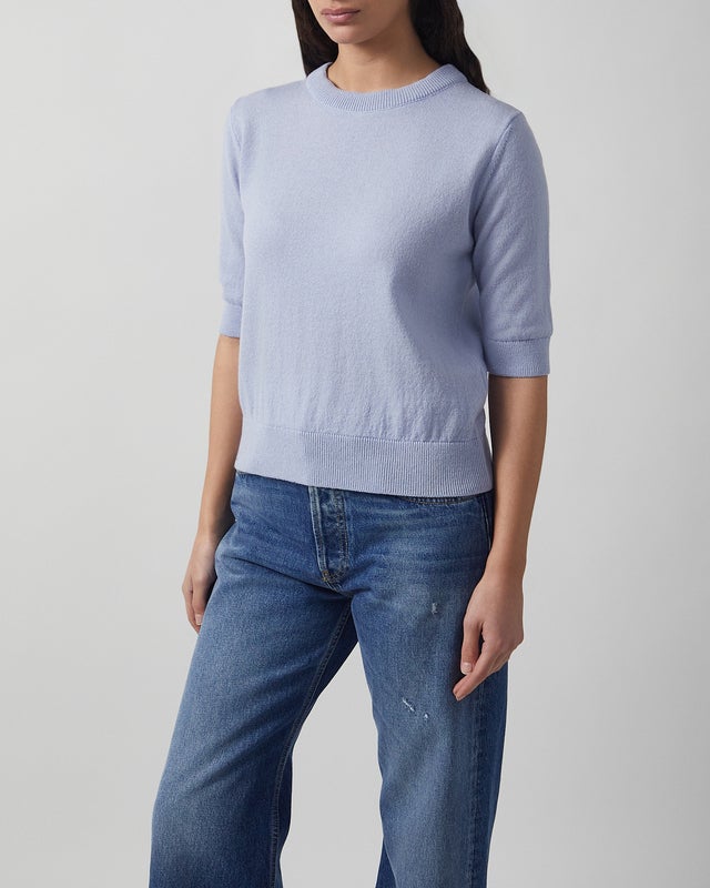 Wakakuu Icons Top London Cashmere Light blue S