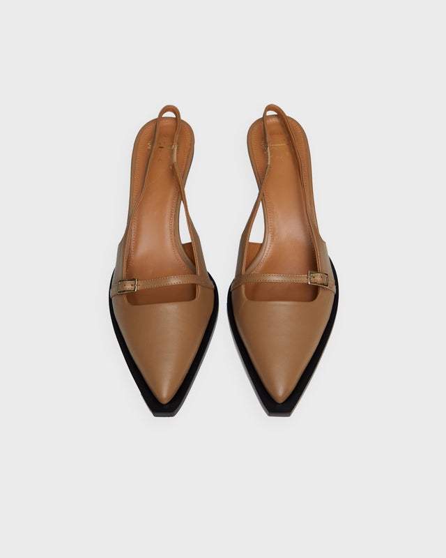 ATP Atelier Slingbacks Mira Hazelnut Nappa Brown EUR 37