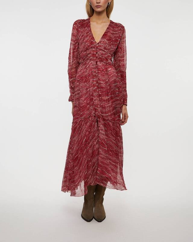 Isabel Marant Étoile Dress Amara Red FR 40 (EUR 38)