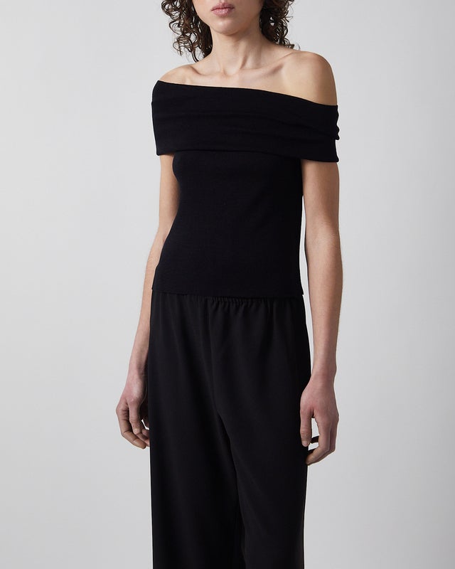 Almada Top Poppy Black XS