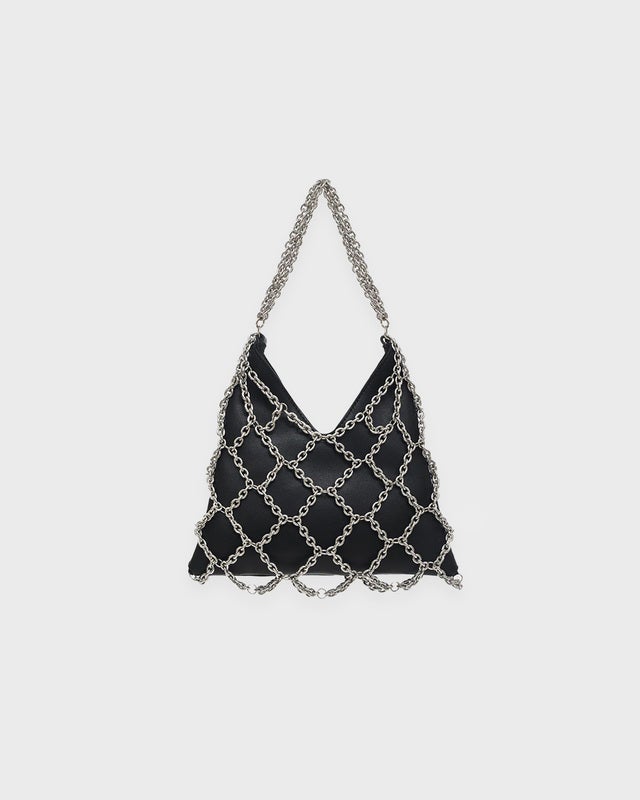 Anine Bing Bag Mini Gaia Chain Svart/silver ONESIZE