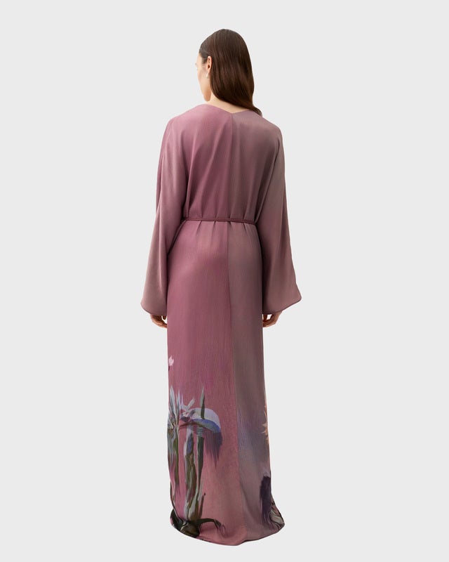 Rodebjer Dress Gloria Flower Purple XS-S