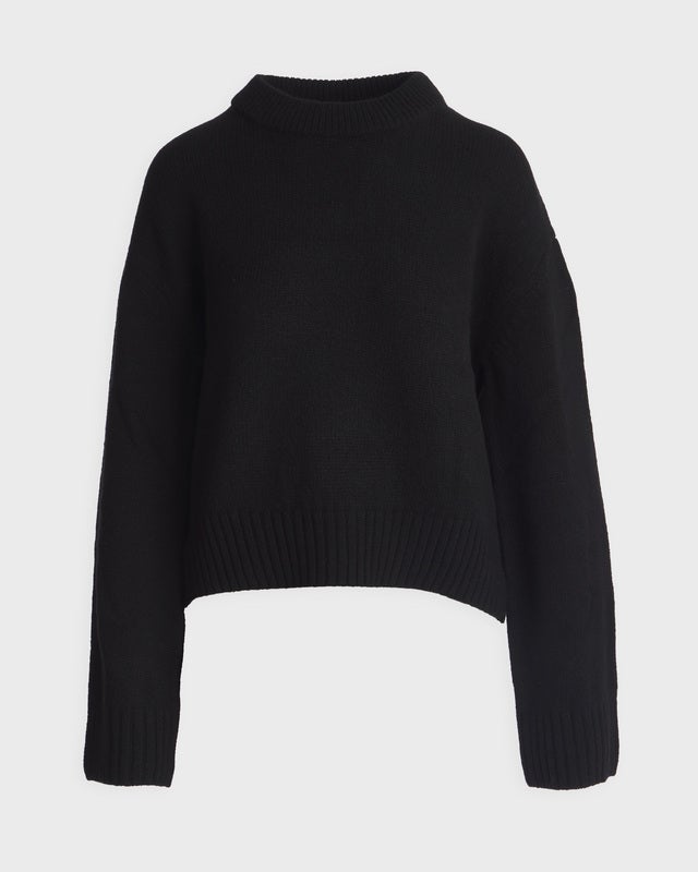 Wakakuu Icons Sweater Dublin Wool Cashmere Black XS