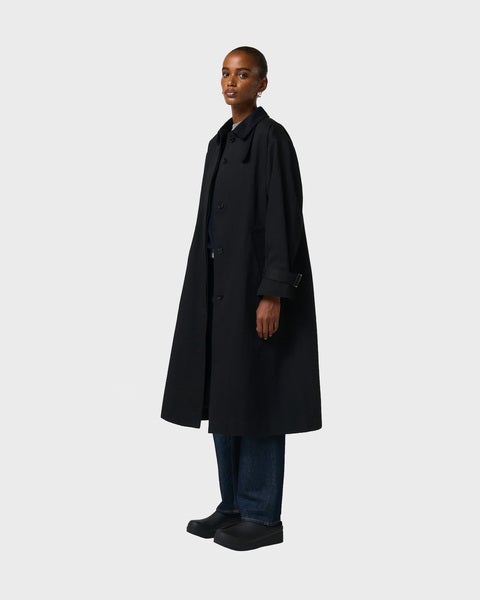 Coat Ley Long Black 2