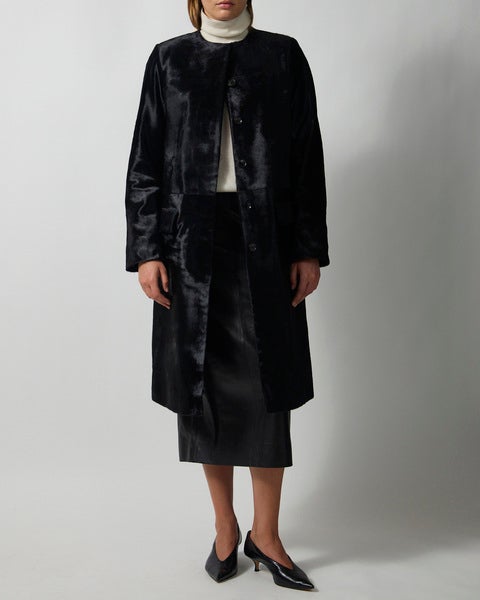 Coat Gemma Pony Black 2