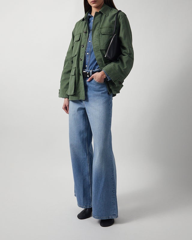Jeanerica Jacket Lucy Khaki green L