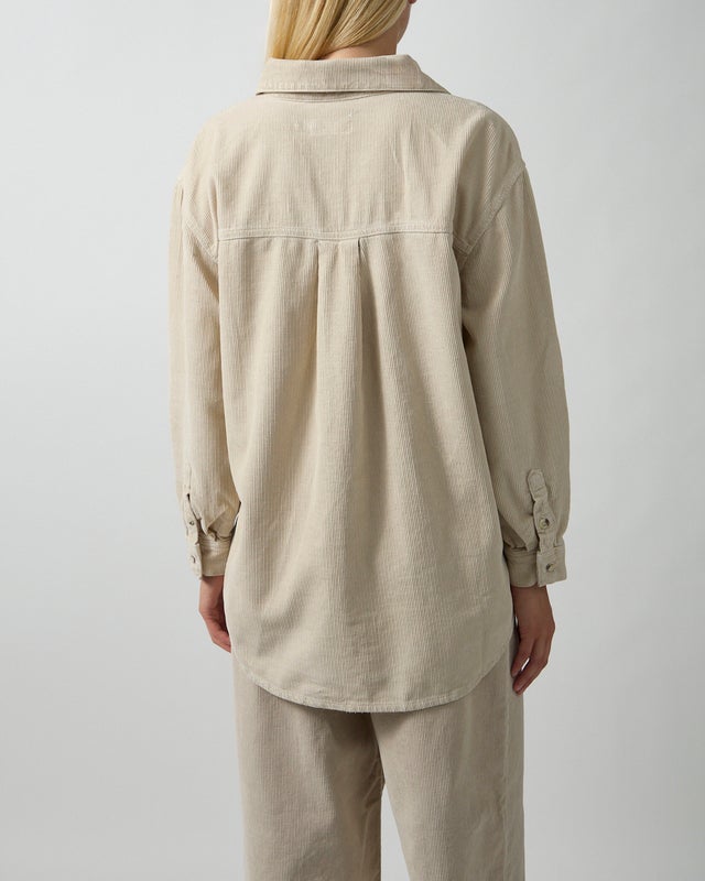 Camilla Pihl Shirt Alex Cord Greige 36