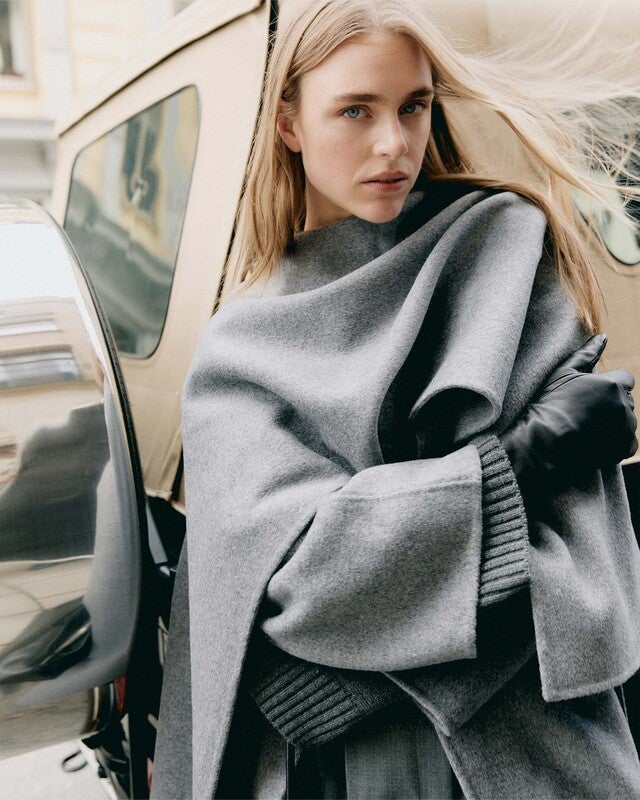 Wakakuu Icons Coat Alix Wool Grey XS