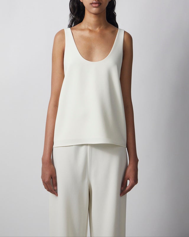 Almada Top Romy Crepe Cream M
