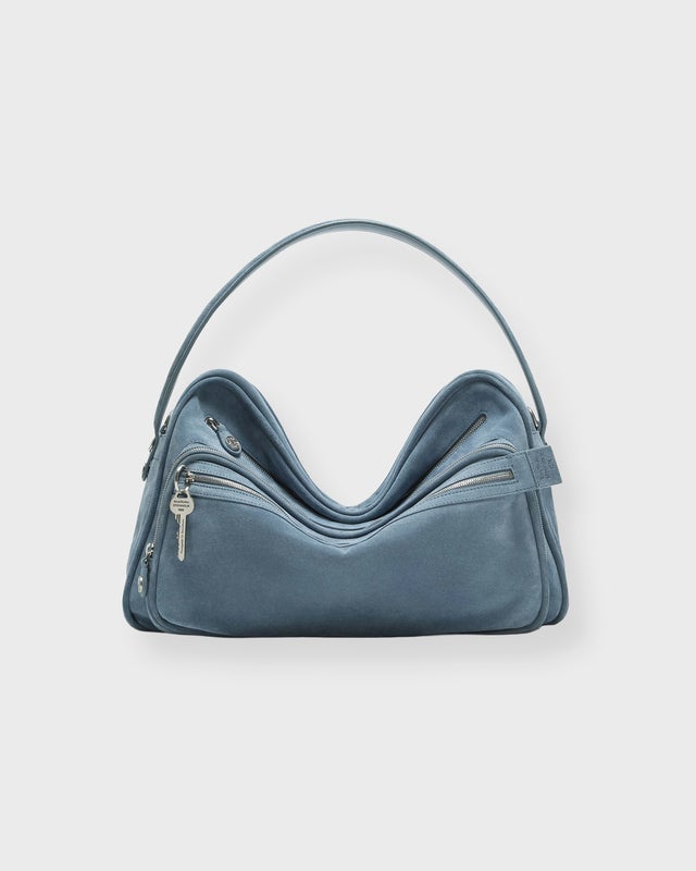 Acne Studios Bag Camero Camera Suede  Denim ONESIZE