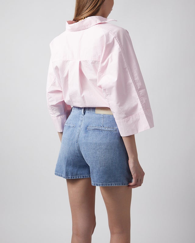 7 For All Mankind Shorts Iris  Light blue wash 27