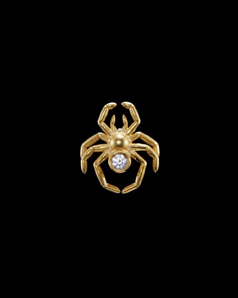 Örhänge Spider Ear Stud Gold Guld ONESIZE 1