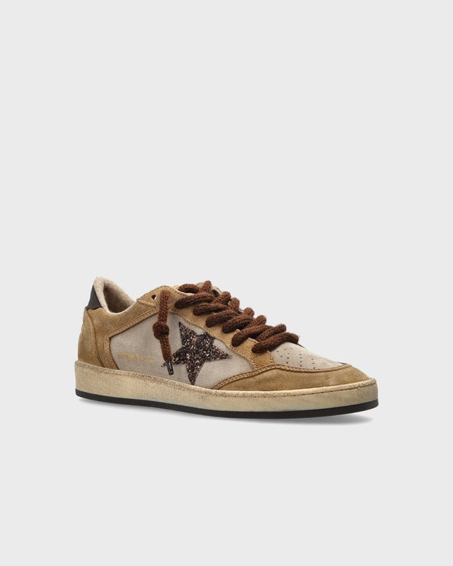 Golden Goose Deluxe Brand Sneakers Ballstar Suede Glitter Star EUR 39