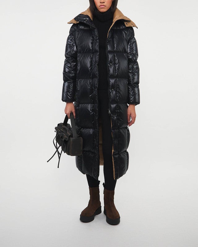 Moncler Jacket Parnaiba Long Coat Black MONCLER 1 (S)