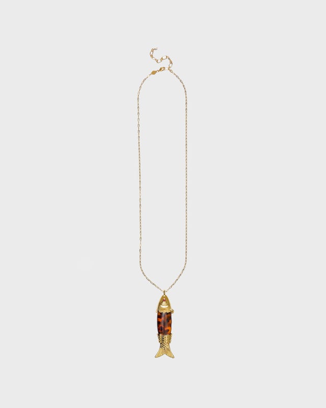 Anni Lu Necklace Big Catch Gold ONESIZE