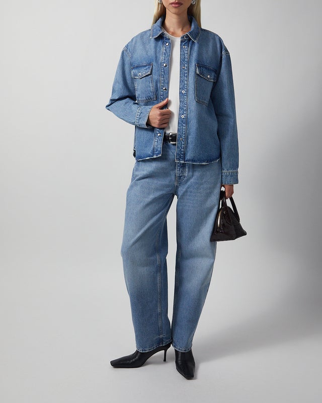 ANINE BING Jeans Fritz Baltic Blue Washed blue 29