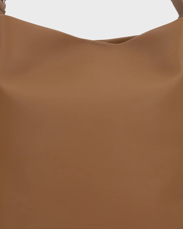 Jil Sander Väska Square Belt Hobo Medium D Hazel ONESIZE