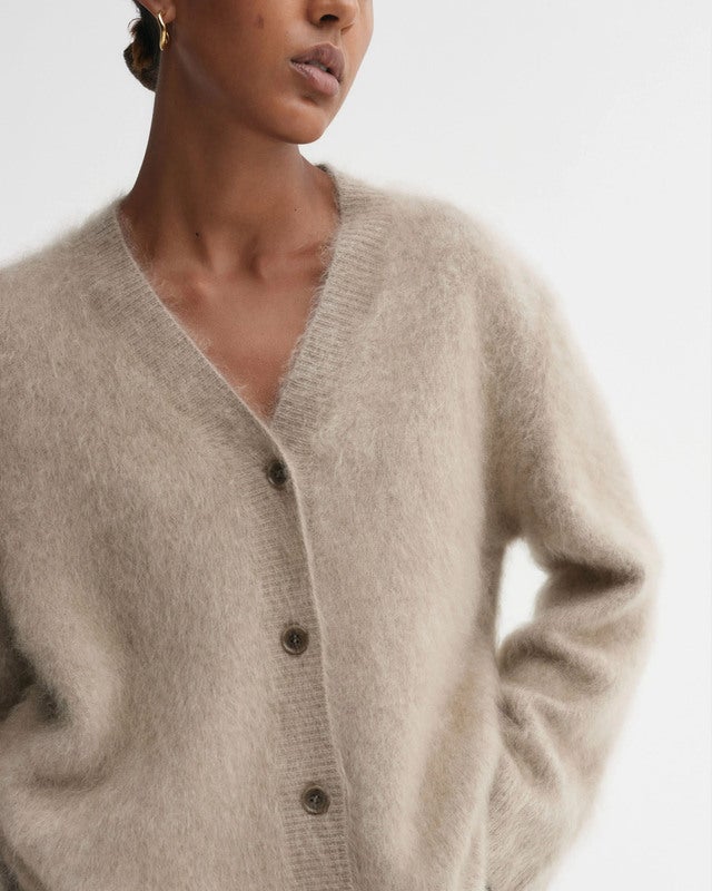 Almada Label  Cardigan Macy Nougat XS