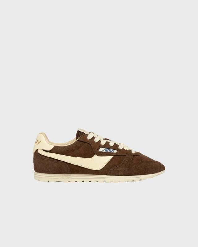 Autry Sneakers Windspin Low Suede/Leather Brown EUR 37