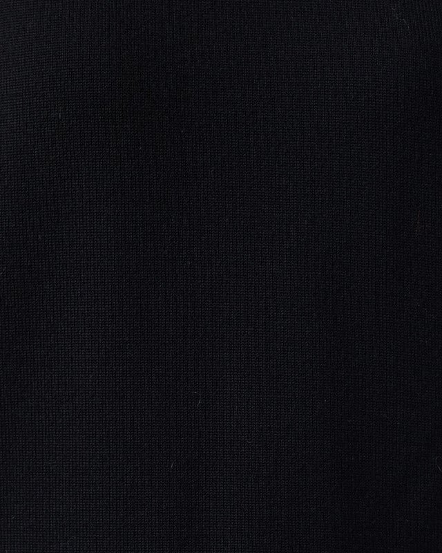 Jil Sander Sweater Midweight Wool Crew-Neck Black 40