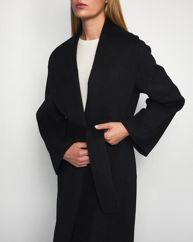 Wakakuu Icons Wool Coat Kensington Black XL