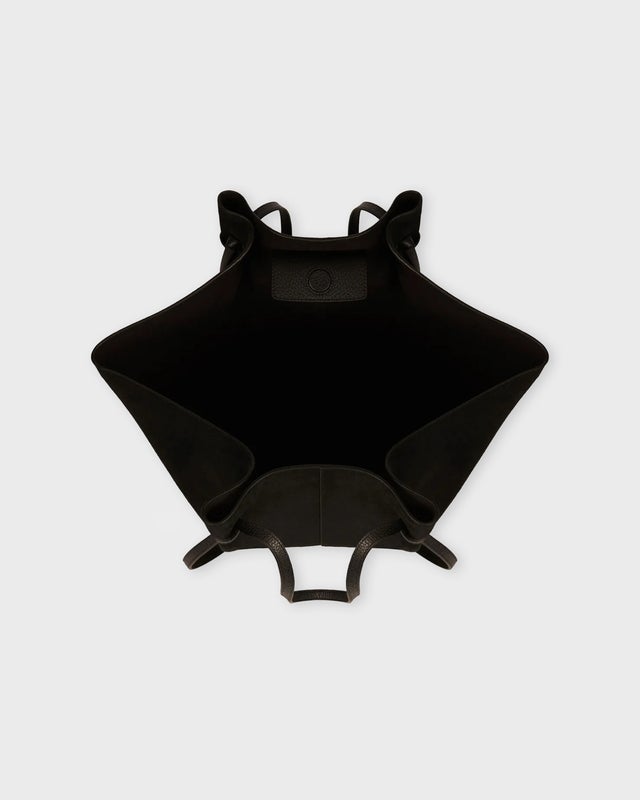 YUZEFI Bag Large Mochi Suede Black ONESIZE