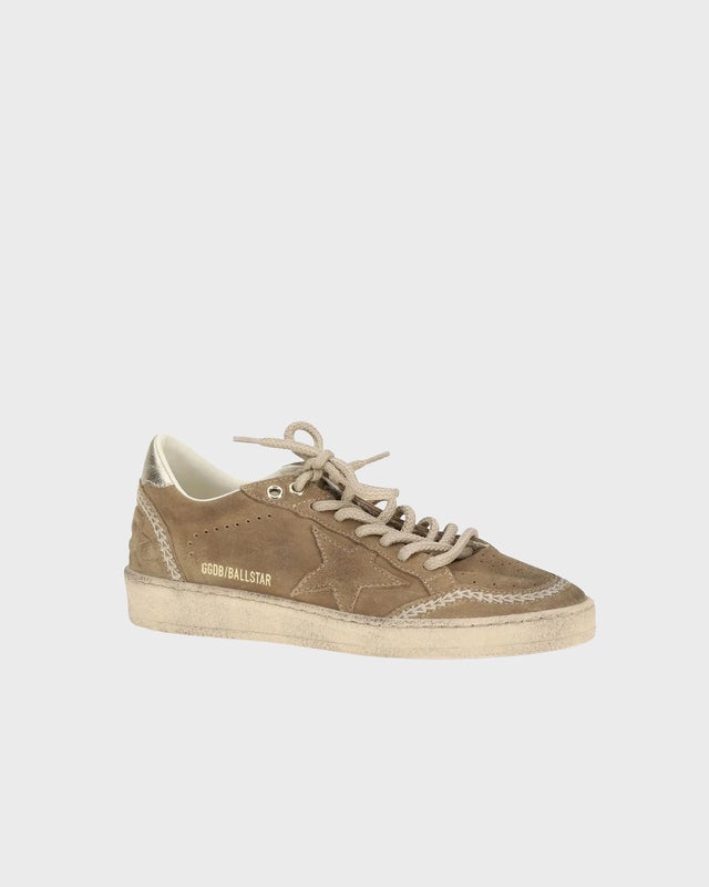 Golden Goose Deluxe Brand BALLSTAR SUEDE STAR AND NAPPA HEEL EUR 38