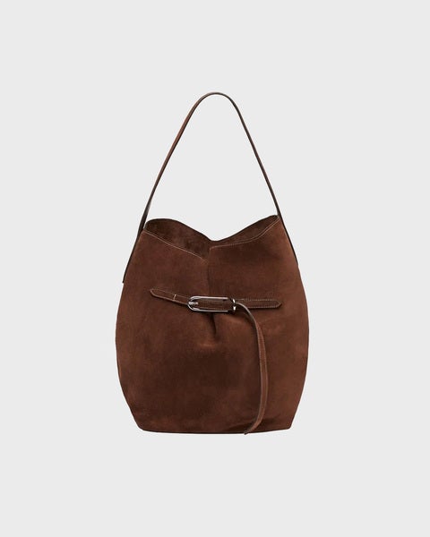 BELTED BUCKET BAG LARGE
LARGE mörkbrun One size 1