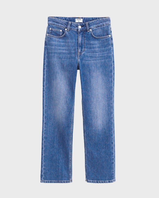 Filippa K Jeans Stella Cropped Mid blue  28