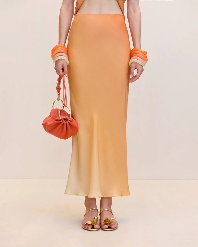 Cult Gaia Kjol Chantel Orange M