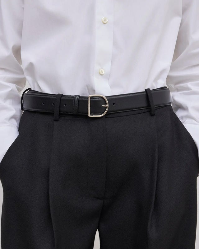 Dagmar Belt Wide D-Belt Black 85