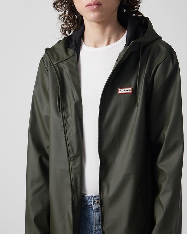 Hunter Coat Andrea PU Rain Dark green XS