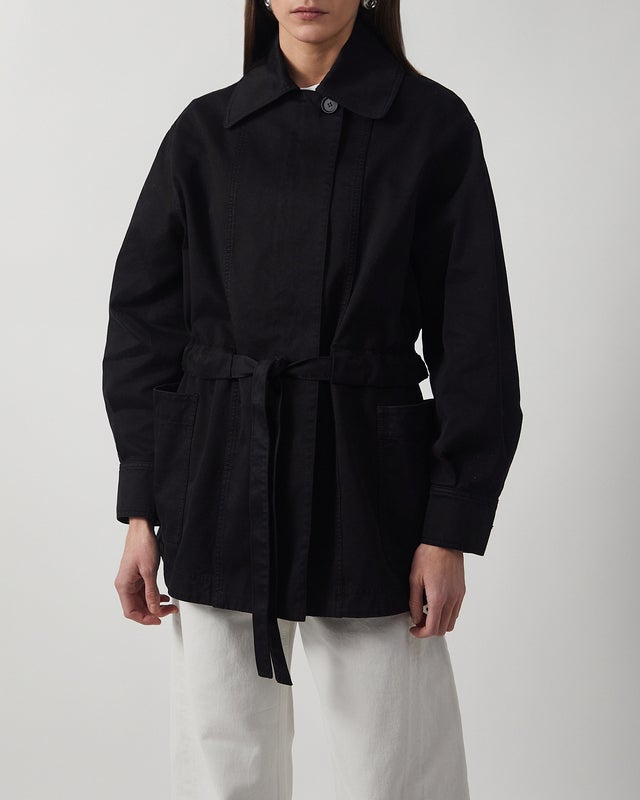 Dagmar Jacket Field Cotton Washed black 36