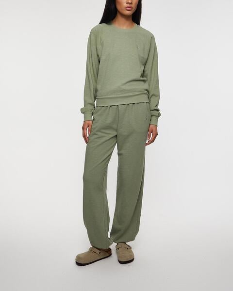 Sweatshirt Shrunken Raglan  Sage 2