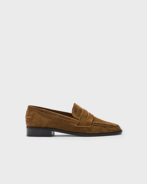 Loafers Airola Cannella Suede Brown 1