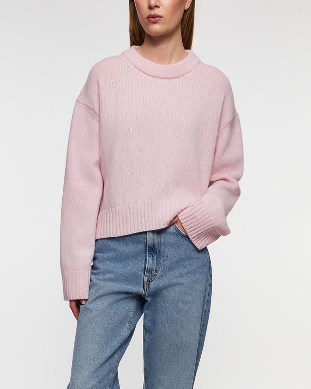 Wakakuu Icons Sweater Dublin Wool Cashmere Pink XS