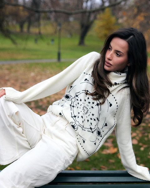 Scarf Bandana Vit ONESIZE 2