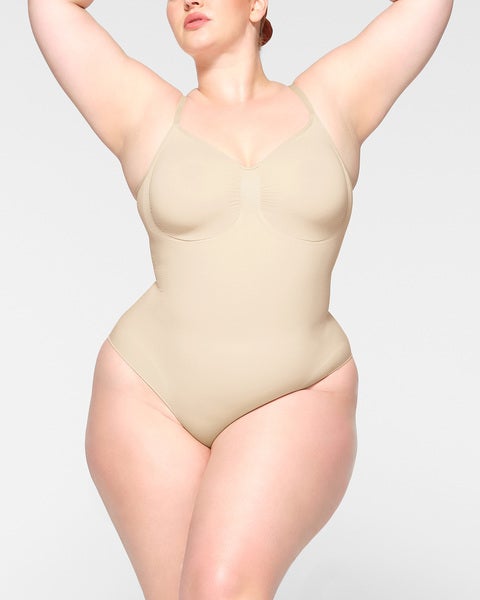 Bodysuit Seamless Sculpt Brief Sand 2