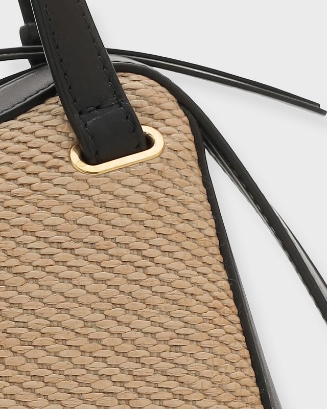Jil Sander Bag Raffia-Panelled Top Handle Natural ONESIZE