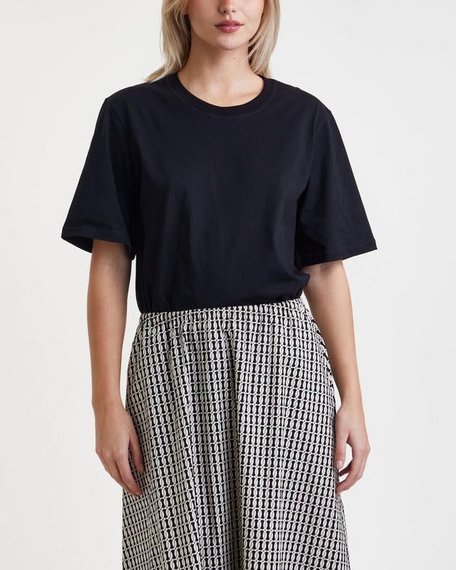 By Malene Birger T-Shirt Hedil Black L