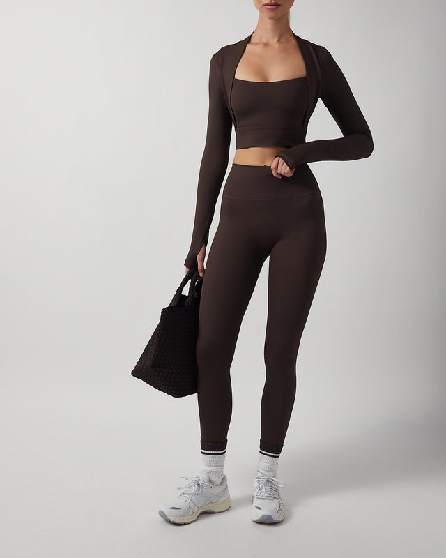 Sisterly tribe Leggings Softsculpt  Espresso XL