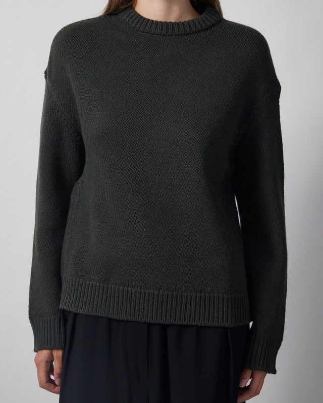 Jil Sander Jumper Bias Knitted CN Dark Green IT 44 (EUR 40)