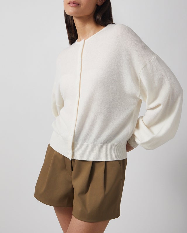 Wakakuu Icons Cardigan Lou Offwhite S